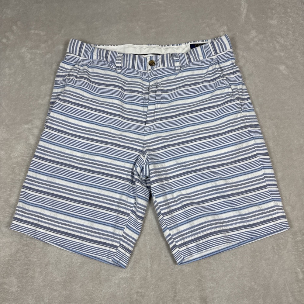 Polo Ralph Lauren Men's Stripe shorts Size 32 Stretch Classic Fit